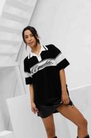 Equalité Jaden Knit Polo Dames Zwart - Maat S - Kleur: Zwart | Soccerfanshop