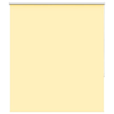 Rolgordijn verduisterend 130x175 cm stofbreedte 126,6 cm geel