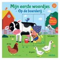 Deltas Mijn eerste woordjes kartonboek - op de boerderij (1-3 j.)