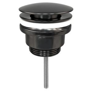 Differnz afvoerplug pop up | design | gun metal | 63mm