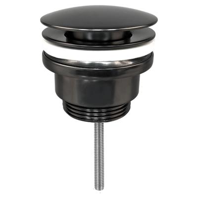 Differnz afvoerplug pop up | design | gun metal | 63mm