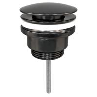 Differnz afvoerplug pop up | design | gun metal | 63mm
