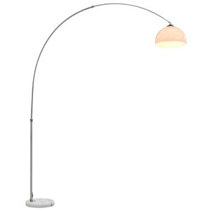 Booglamp 60 W E27 200 cm zilverkleurig