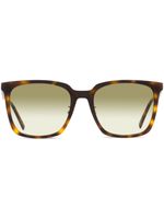 MCM lunettes de soleil 714SA à monture rectangulaire - Marron