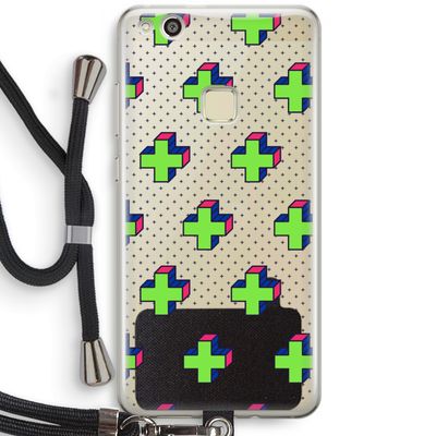 8-bit N°10: Huawei Ascend P10 Lite Transparant Hoesje met koord
