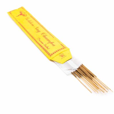 Wierook Tibetaans Stokjes - Golden Nag Champa (15 stuks)