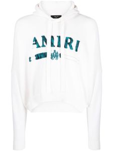 AMIRI pull à logo brodé - Blanc