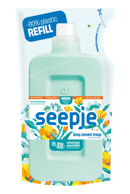 Seepje Universeel Wasmiddel Navulling Verfrissende Jasmijn Seepje Universeel Wasmiddel Navulling Verfrissende Jasmijn