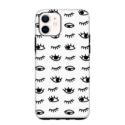Eye pattern #2: iPhone 12 mini Tough Case