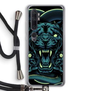 Cougar and Vipers: Xiaomi Mi Note 10 Transparant Hoesje met koord