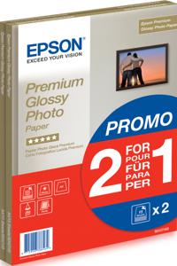 Epson Premium Glossy Photo Paper C13S042169 Fotopapier DIN A4 255 g/m² 30 vellen Hoogglans