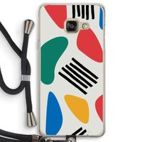 Illustratieve pop 1: Samsung Galaxy A3 (2016) Transparant Hoesje met koord