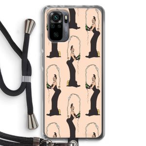 Pop Some Kim: Xiaomi Redmi Note 10 Pro Transparant Hoesje met koord