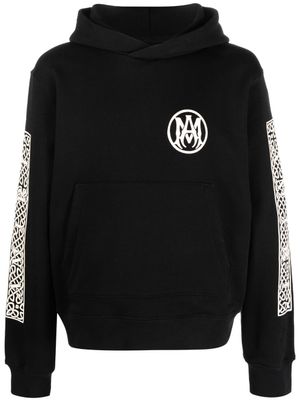AMIRI hoodie en coton à logo brodé - Noir
