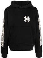 AMIRI hoodie en coton à logo brodé - Noir