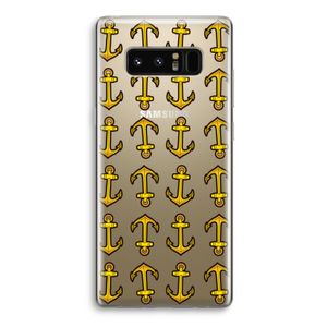 Musketon Anchor: Samsung Galaxy Note 8 Transparant Hoesje