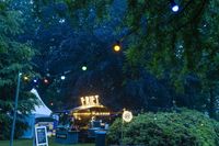 Feestverlichting 10 meter met 10 fittingen maakt het gezellig Prikkabel zwart E27 IP44 585-036