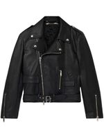 Stella McCartney veste de moto Alter Mat - Noir - thumbnail