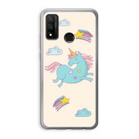 Vliegende eenhoorn: Huawei P Smart (2020) Transparant Hoesje