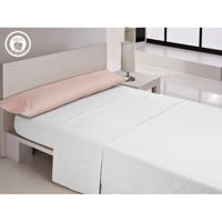 Kussensloop Happy Home LISOS COTTON Roze Bed van 150/160 144 Draden 45 x 70 cm (2 Stuks)