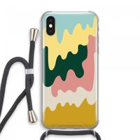 Baar B: iPhone XS Max Transparant Hoesje met koord