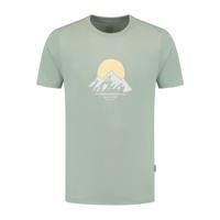 Blue loop Refibra Sundown T-shirt Heren Iceberg Green XL