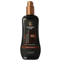 Australian Gold Dark tanning accelerator spray gel met bronzer 237 Milliliter