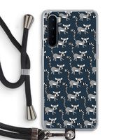 Makis: OnePlus Nord Transparant Hoesje met koord