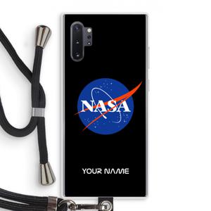 NASA: Samsung Galaxy Note 10 Plus Transparant Hoesje met koord
