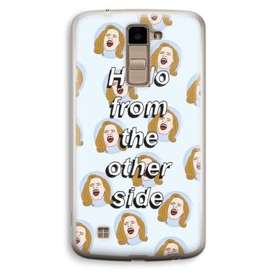 Hello: LG K10 (2016) Transparant Hoesje