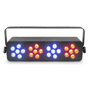 BeamZ DJ BANK 244 RGBW Geschikt voor gebruik binnen Disco-laserprojector & stroboscoop Zwart