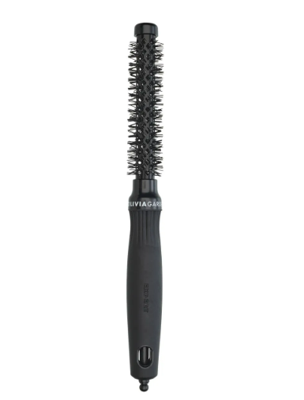 Olivia Garden Expert Blowout Borstel Nylon Bristle Shine Black 15mm Olivia Garden Expert Blowout Borstel Nylon Bristle Shine Black 15mm