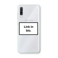 Link in bio: Samsung Galaxy A70 Transparant Hoesje