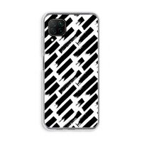 Zwarte vegen: Huawei P40 Lite Transparant Hoesje