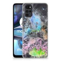 Smartphone hoesje Motorola Moto G22 Vogel