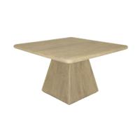 Tower Living Vierkante Eettafel 'Asti' Mangohout, 130 x 130cm, kleur Naturel