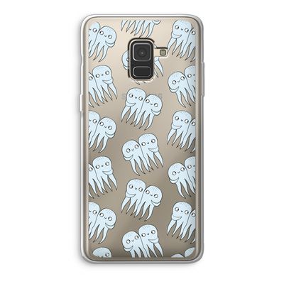 Octopussen: Samsung Galaxy A8 (2018) Transparant Hoesje