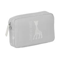 Reistasje Sophie la Girafe Lichtgrijs 20 x 13 x 5,5 cm