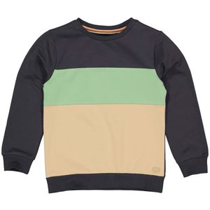 Quapi Jongens sweater - Adel - Metaal grijs
