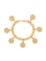 Susan Caplan Vintage bracelet à breloques Medaillon (années 1990) - Or