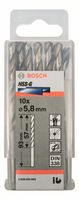 Bosch Accessoires Metaalboren HSS-G, Standard 5,8 x 57 x 83 mm 10st - 2608595065