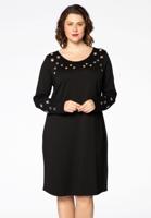 Yoek Jurk ringen | Zwart | Maat 38/40