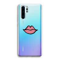 Kusje: Huawei P30 Pro Transparant Hoesje