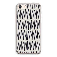 Marrakech Zigzag: iPhone 8 Transparant Hoesje