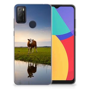 Alcatel 1S (2021) TPU Hoesje Koe