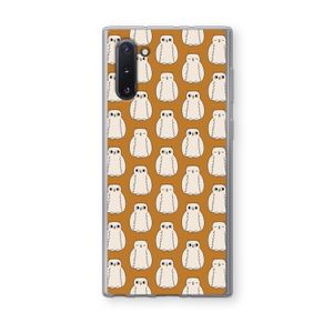 Uilen: Samsung Galaxy Note 10 Transparant Hoesje