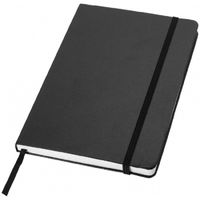 Pakket van 8x stuks zwart luxe schriften gelinieerd A5 formaat