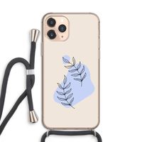 Leaf me if you can: iPhone 11 Pro Transparant Hoesje met koord