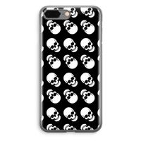 Musketon Skulls: iPhone 8 Plus Transparant Hoesje