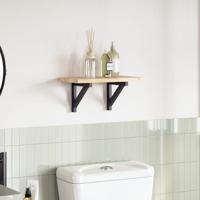 Tafelblad rechthoekig 40x20x2 cm massief acaciahout